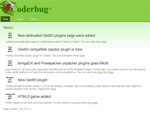 Tablet Screenshot of coderbug.rs